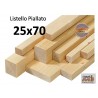 Listello Abete Piallato 25x70x300