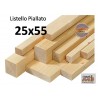 Listello Abete Piallato 25x55x300