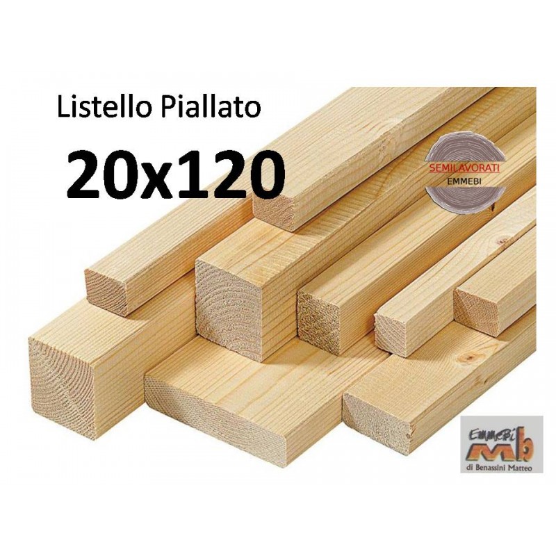 Listello Abete Piallato 20x120x300