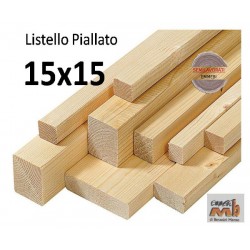 Listello Abete Piallato 15x15x240